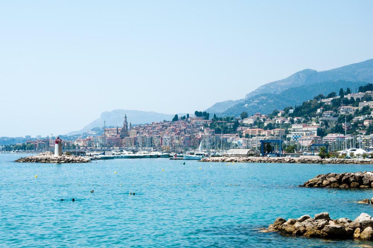 Ferienwohnung Les Nereids Beach Roquebrune-Cap-Martin Exterior foto